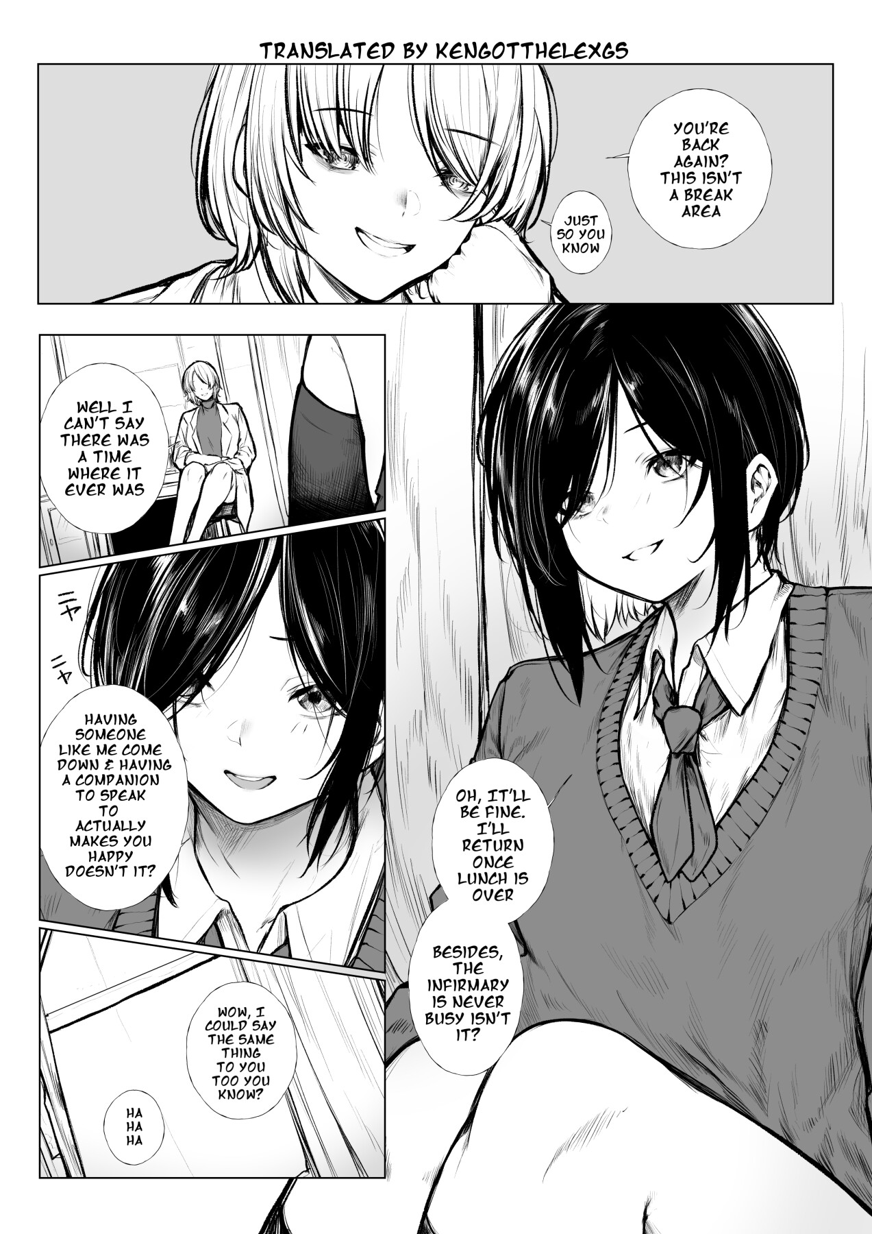 Hentai Manga Comic-No Way She'd Fall in Love with the Nurse-Read-1
